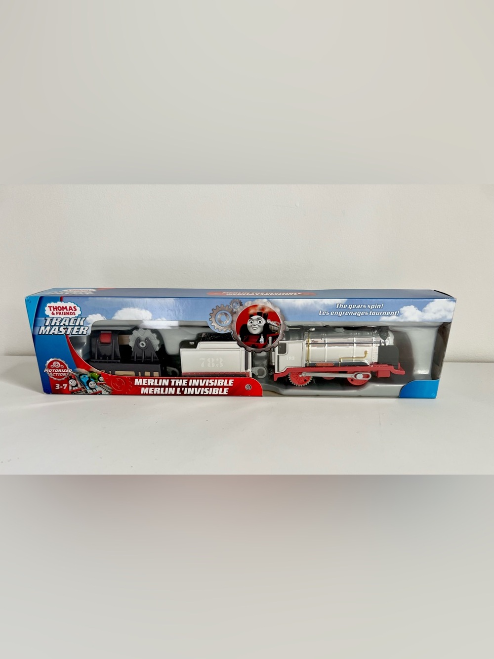 Thomas & Friends TrackMaster Merlin the Invisible Motorized Train - Like New - Picture 2 of 12